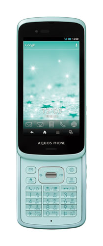 『AQUOS PHONE SL IS15SH』ディスプレー面