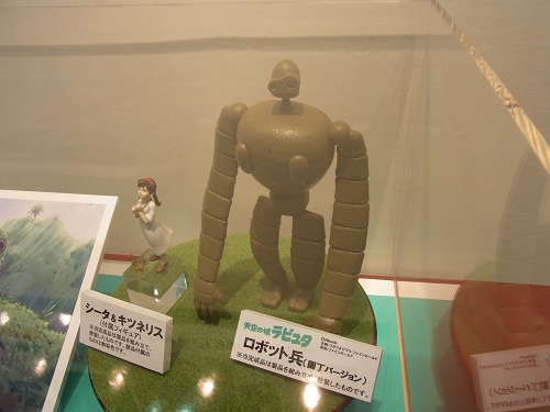 全日本模型ホビーショー 戦闘 園丁の2バージョンがそろった 天空の城ラピュタ のロボット兵 ガジェット通信 Getnews
