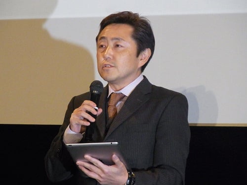 新日本プロレスリング代表取締役社長の菅林直樹氏