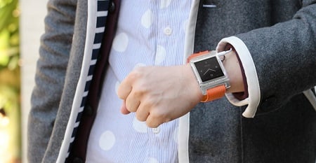 『TriPorter for iPod nano 6G』Wrist watch style