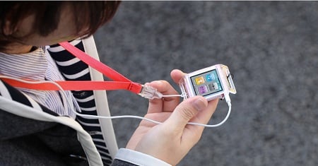 『TriPorter for iPod nano 6G』Pendant style