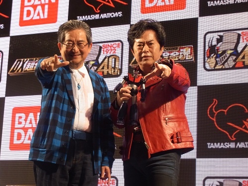 【東京おもちゃショー2012】永井豪と水木一郎も「ゼーット！」と祝福！　『マジンガーZ』40周年を記念して『DX超合金魂 マジンガーZ』を発表