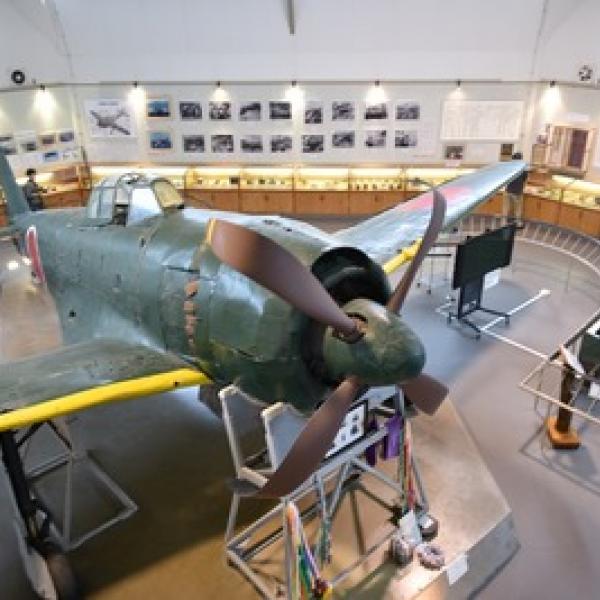 【えひめ最新レポ】“幻の戦闘機”「紫電改」　国内で唯一実機が見られる展示館