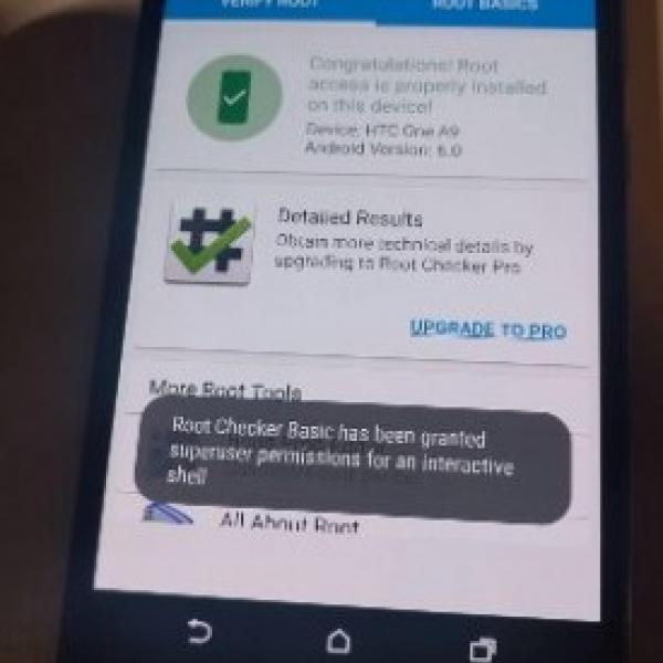 HTC One A9のroot化とS-OFFが可能に
