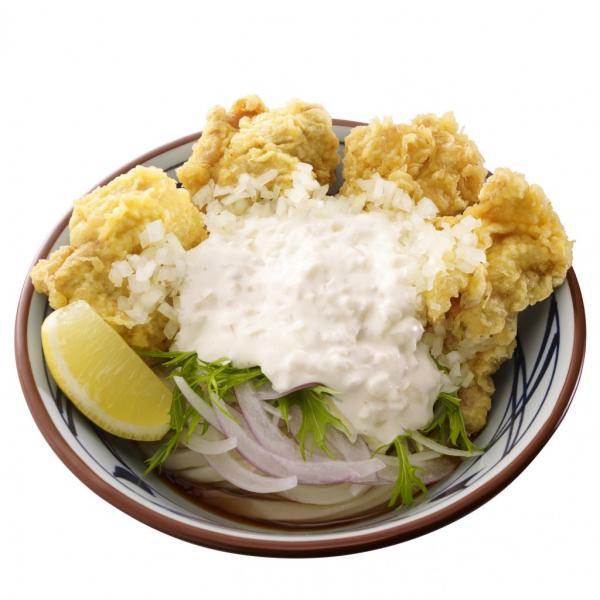 鶏天4個の豪快さ！　丸亀製麺『タル鶏天ぶっかけうどん』が7月20日から登場