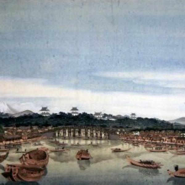 浮世絵 2枚組 作者不明