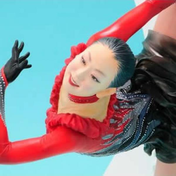 浅田真央選手を1/6スケールで完全再現 “フィギュア選手のフィギュア”が