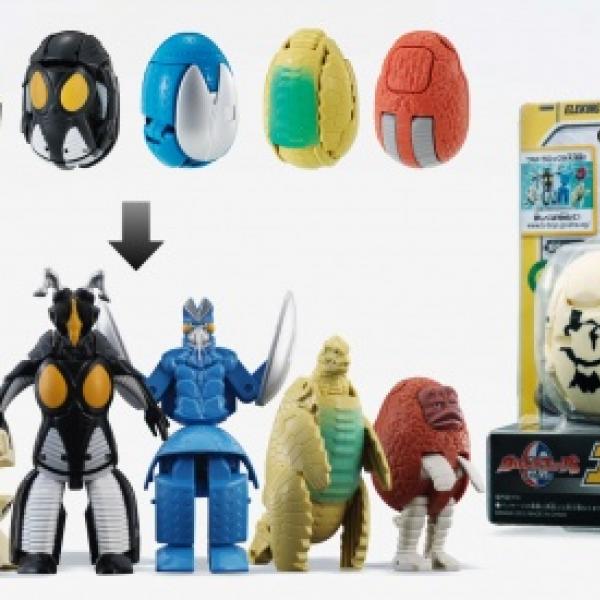 たまごがウルトラ怪獣に“超”変形！ バンダイ『ウルトラエッグ