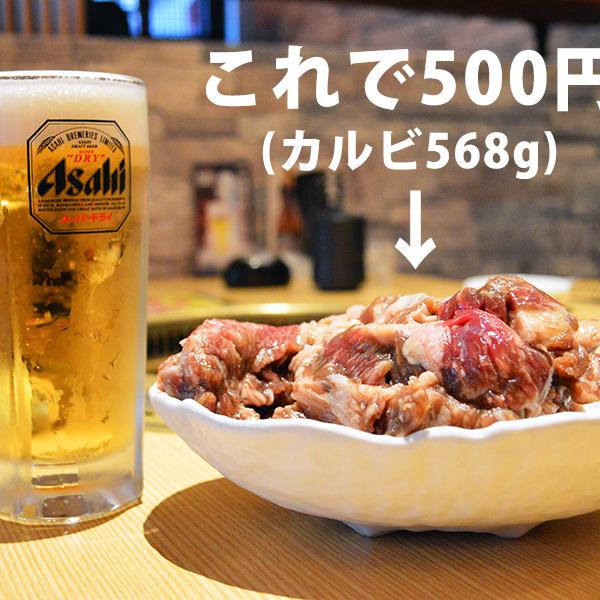 ワンコインで5300円分のカルビをゲット!!　焼肉屋『伊藤課長』の「カルビつかみ取り」企画がヤバイ