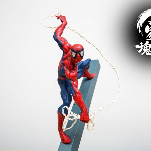 marvel スパイダーマン　ヴェノム　プライズ　フィギュア　造形師　豪魂 スパイダーマン』の最悪最凶の敵役・ヴェノムがバンプレスト