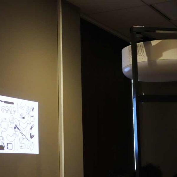 プロジェクタ―＋スピーカー機能を持つスマートシーリングライト『popIn Aladdin』にコンテンツやサービスを追加するAlladin IDを提供開始