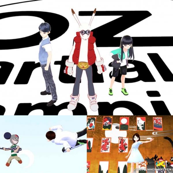 サマーウォーズ」劇中シーンを自分のアバターで再現できる撮影スポット