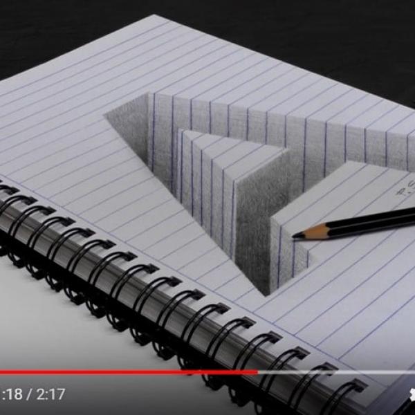 超絶リアルな3Dアートにただただ唖然
