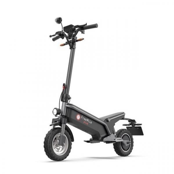 最高速度45km＆10インチタイヤで安定性重視！　電動スタンディングスクーター『Free Mile plus』クラウドファンディング中