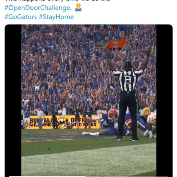 ドアを開けたらいきなりスポーツの劇的な瞬間に立ち会える「#OpenDoorChallenge」 “当たり前”だった大歓声が恋しい