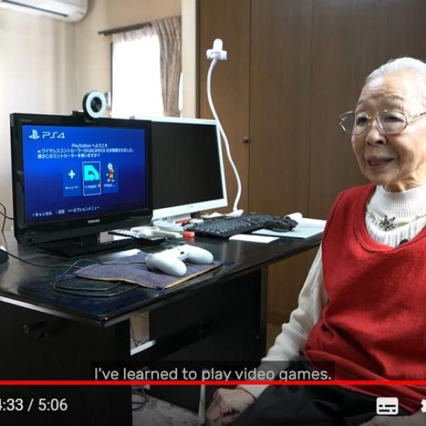 90才の日本人YouTuber「ゲーマーグランマ」に世界が驚いた 「このおばあちゃんの孫だったら毎日がどんなに楽しいことか」