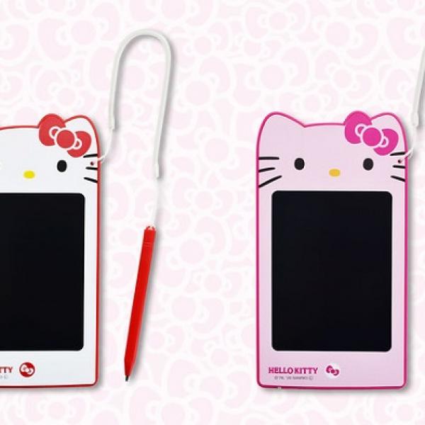 紙を使わない！エコで便利なメモ帳「ハローキティ電子メモタブレット