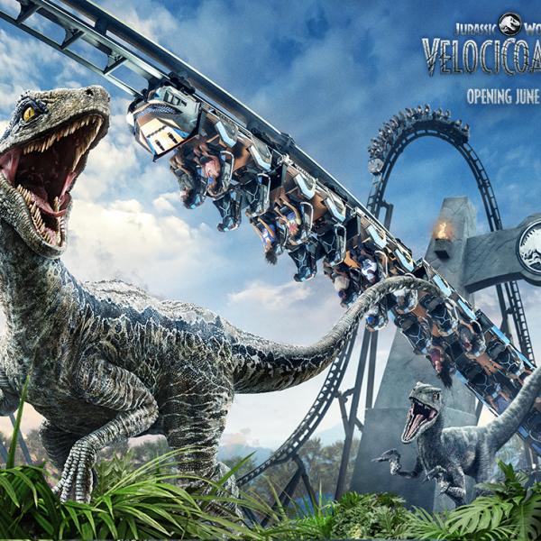 ユニバーサル・オーランド・リゾートのジェットコースター「Jurassic 