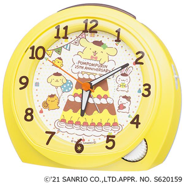 ポムプリさま専用です ポムポムプリン」25周年記念の目ざまし時計を3,000台限定で発売