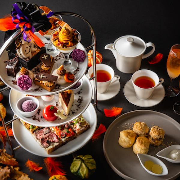 ティースタンドに隠れたオバケは何匹？「ハロウィンアフタヌーンティー