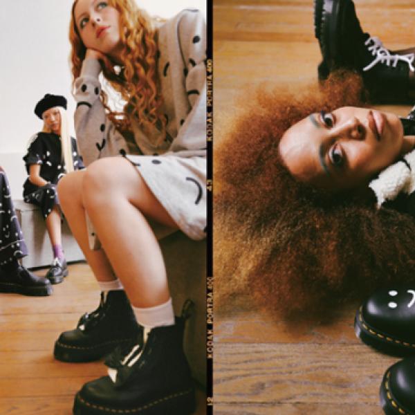 ドクターマーチン」×「レイジー・オーフ」のコラボレーション新作が