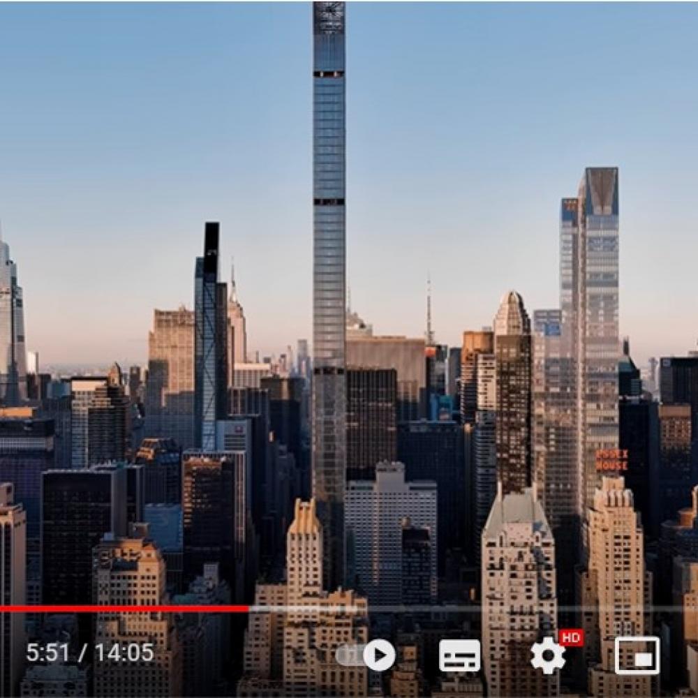 ニューヨークに“世界で最も細い超高層ビル”が完成 「実際に住む人はいないんだろうな」「簡単に折れちゃいそう」 ｜ ガジェット通信 GetNews