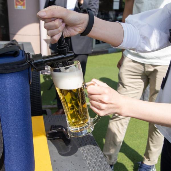 屋外でも電源なしで生ビールを楽しめる「どこでもサーバー」が6月28日より会員限定登場 使ってみた ｜ ガジェット通信 GetNews