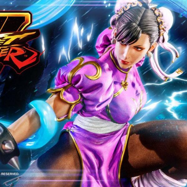 ストリートファイターV」より、超精密スタチュー「春麗－チュンリー