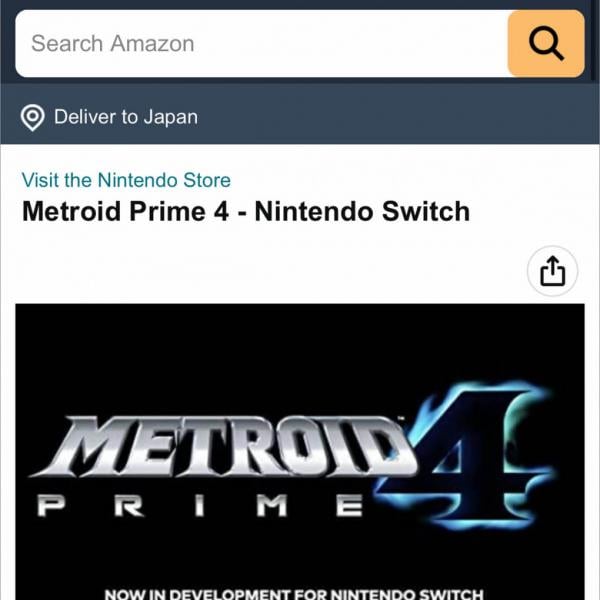 Amazonなどネットショップに『メトロイドプライム4』のページ登場！ 予約開始間近か ｜ ガジェット通信 GetNews