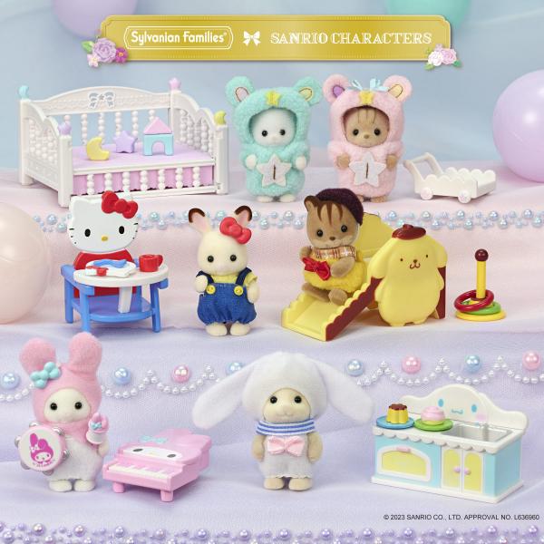 激レア シルバニア サンリオ コラボ 家具小物のみ まとめ売り かわいすぎる夢の初コラボ『シルバニアファミリー×サンリオ