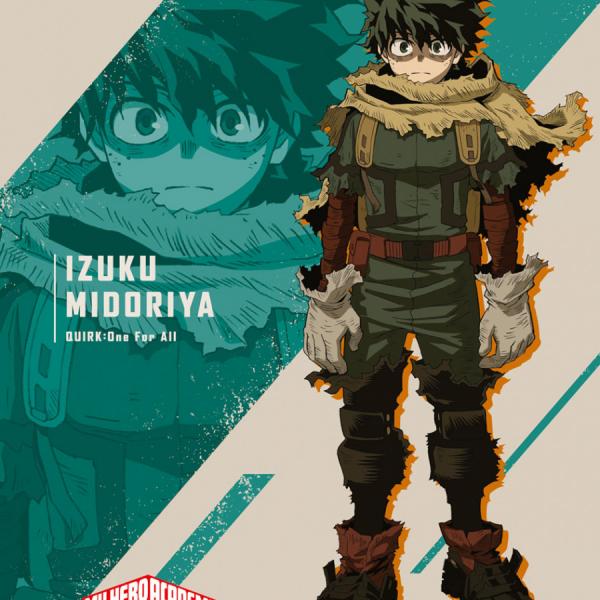 僕のヒーローアカデミア ビジュアルボード 大判 緑谷出久 緑谷出久 (c)堀越耕平／集英社 [画像ギャラリー 29/36] - コミックナタリー
