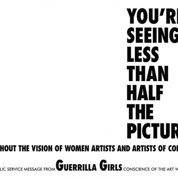 Sisterが国際女性デー2023に「Guerrilla Girls(ゲリラ・ガールズ)展