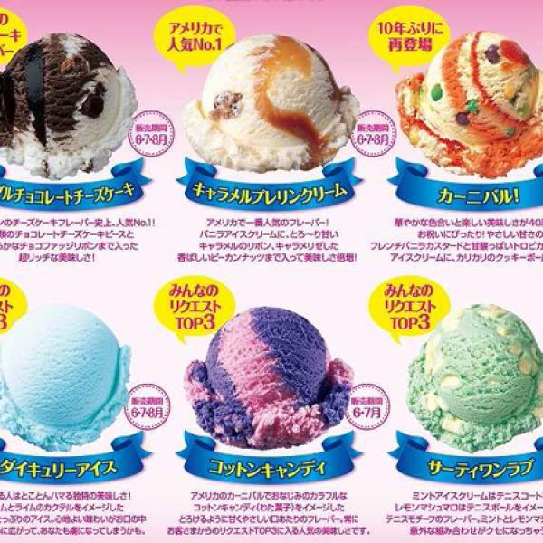 サーティワン40周年記念】懐かしの人気フレーバーが期間限定で復活 