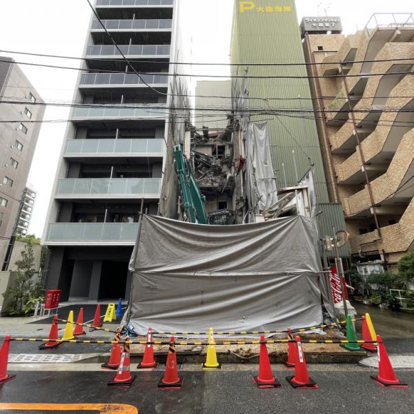 東京都品川区の建築物の解体がネットで問題視 / 厚生労働省職員が対応・品川区役所もコメント発表