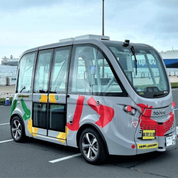 【北海道苫小牧市】乗車料は無料！苫小牧駅～海の駅ぷらっとみなと市場間で、自動運転バスを実証運行中
