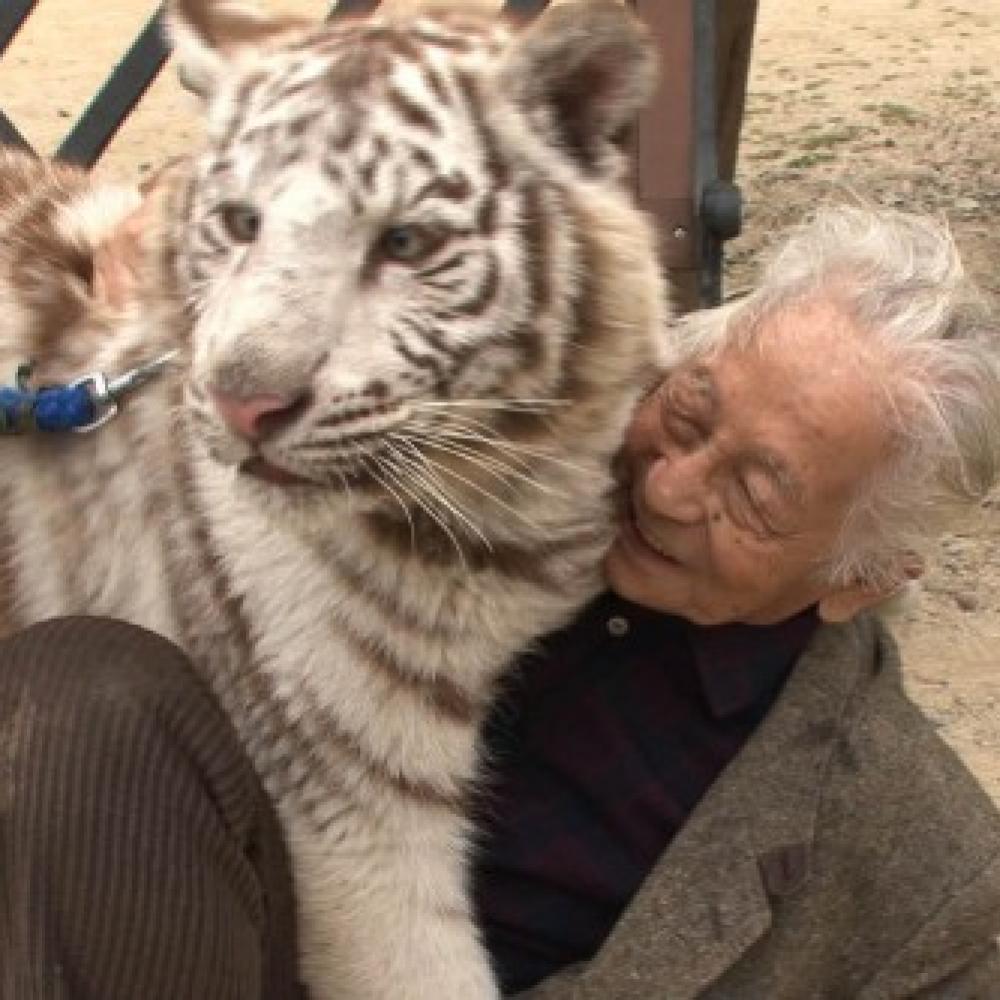 ムツゴロウさんが虎や白熊と戯れる衝撃映像の連続！ 『ムツゴロウのゆ