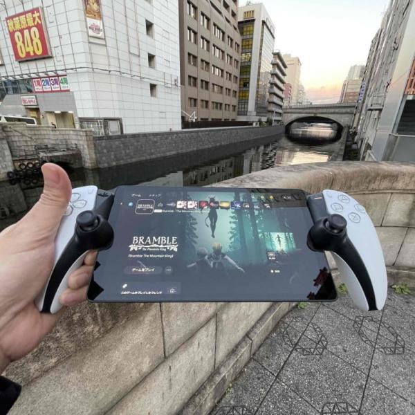 PS5のPlayStation Portal リモートプレーヤーを「スマホ電波のテザリング」「外出先の野外」で使ってみた結果