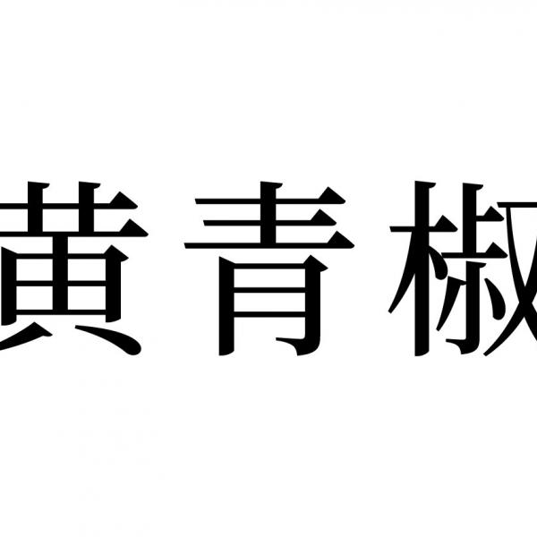 【読めたらスゴイ！】「黄青椒」とは一体何のこと！？黄色や青色をしているの？この漢字、あなたは読めますか？