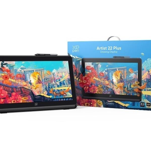 長時間の作業も快適！筆圧レベル16,384に対応した液晶ペンタブレット