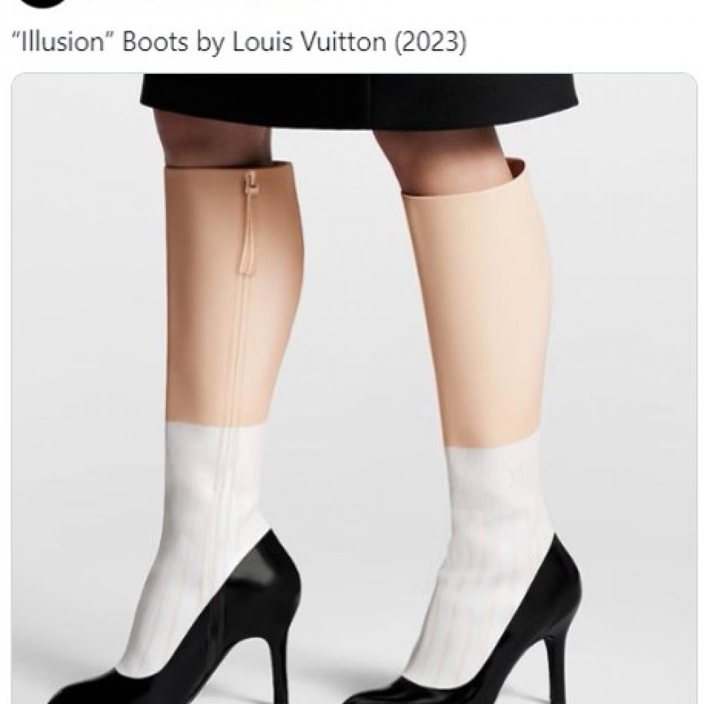 ルイ・ヴィトンの新作ブーツ「イルージョンハイブーツ」が注目