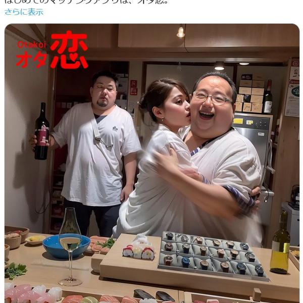 港区女子のラウンジ嬢「○○に殴られかけたので共有します」 大炎上の寿司屋のパロディ画像が続々登場！あの「オタ恋」も参戦
