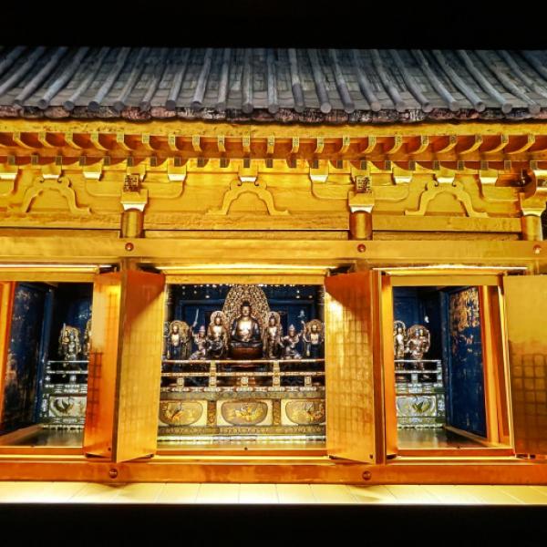 8KCGで再現する原寸大の金色堂が圧巻！建立900年 特別展「中尊寺金色堂
