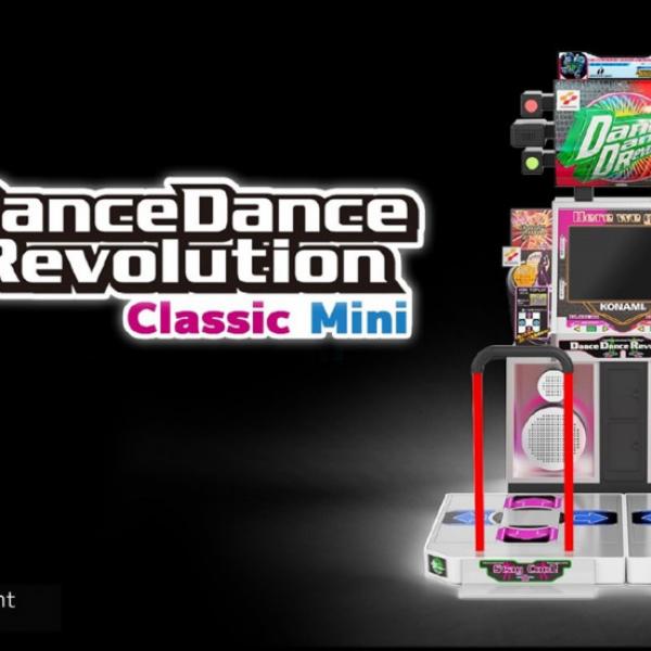 人気音楽ゲームのミニ筐体「DanceDanceRevolution Classic Mini」は9月