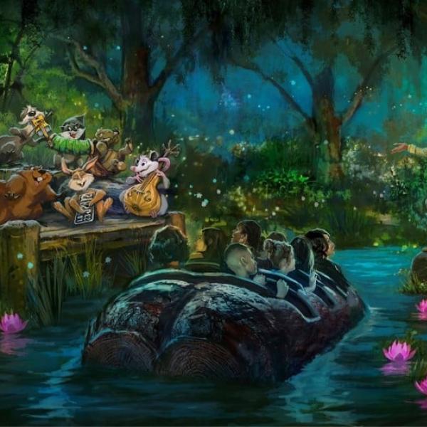 ☆US Disney Parks☆ティアナのバイユーアドベンチャー ハット 最前列】びしょ濡れ,爆速,安全バーなし⚠️💦『ティアナの