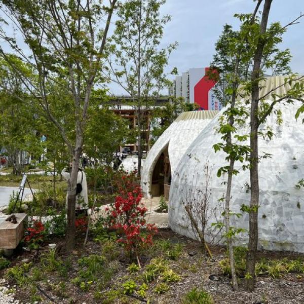 大阪・関西万博「3Dプリンター建築」最前線！ ギネス認定「森になる
