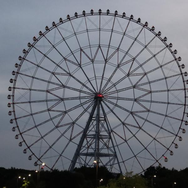 【新品】LEDイルミネーション大型観覧車　約130㎝ 新品】LEDイルミネーション大型観覧車 約130㎝