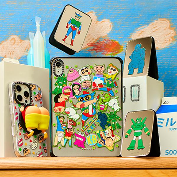 クレヨンしんちゃん』のユーモアたっぷりなスマホグッズがかわい