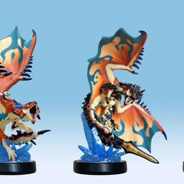モンスターハンターストーリーズ3」amiibo3種の発売決定！レウスや