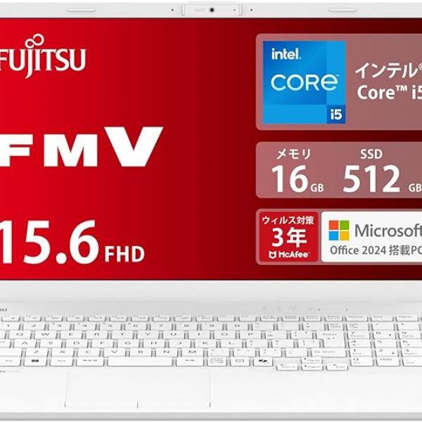 サクサク動く、安心のノートPC、富士通 FMV WA1/J2が“在宅も出先も快適