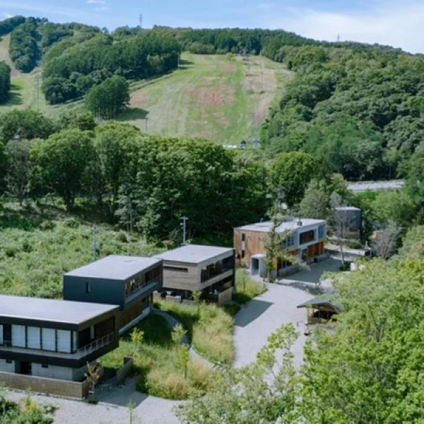 【北海道小樽市】滞在型複合施設「山郷」が、ウッドデザイン賞2025を受賞！北海道で育った木材を使用